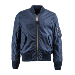 Short Nylon-Effect Puffer Jacket